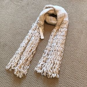 Waffle Knit Tube Scarf